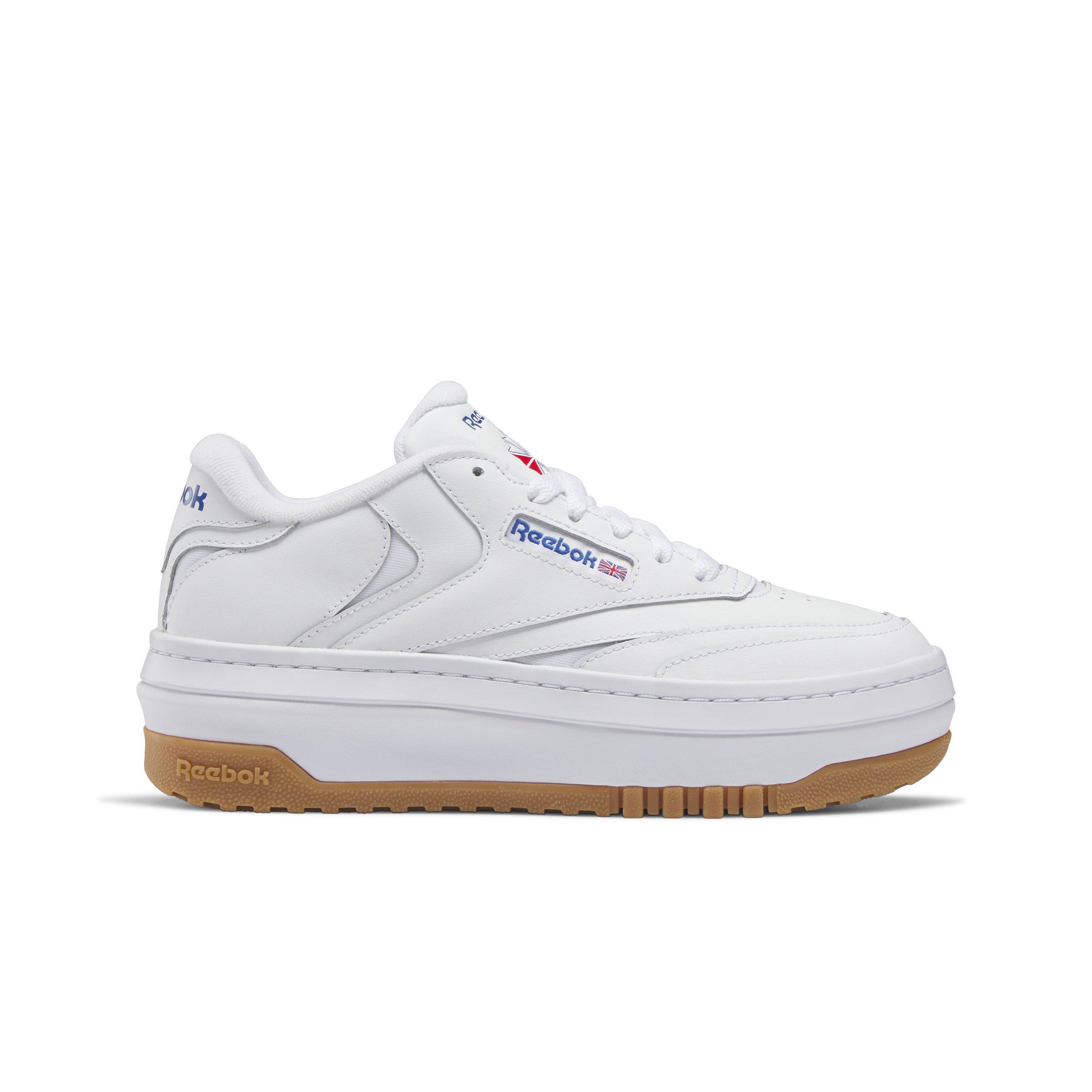 Reebok Club C Extra "Ftwr White/Blue/Gum" Women's Shoe